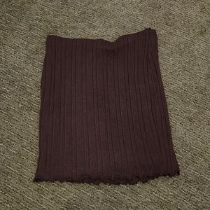 Maroon Skirt